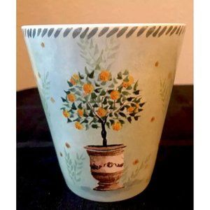 Topiary Stoneware Mug  Napa Valley Home Collection